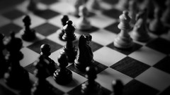 Games black and white chess monochrome