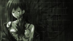 Games blood Anime dice innocent grey boobs gore bleeding