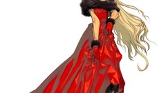 Games dress blondes long hair hyung tae kim artwork Simple 