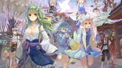 Games dress parody red eyes red dress blondes skirts anime 