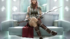 Games final fantasy xiii Claire Farron girls with swords