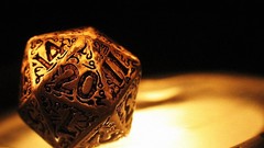 Games gold geek dice D20 20 Sided Die