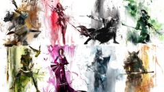 Games guild wars 2 fantasy art Professions