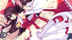 Games hakurei reimu touhou detached sleeves shrine maiden outfit