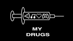 Games love Music pizza drugs xbox 360 syringe minimalistic 