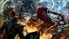 Games moon jellyfish Dragons hero Dota artwork video games 