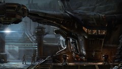 Games prison animation science fiction concept art