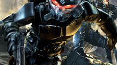 Games red eyes soldiers Characters armor