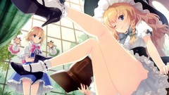 Games room Books dolls Plants dress hats socks flying sitting 