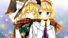Games snow teeth hats bows blondes scarfs blush smiling blue 