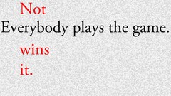 Games text simple Typography motivation simplistic