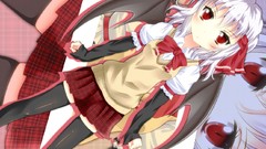 Games wings Vampires red eyes remilia scarlet seifuku touhou 