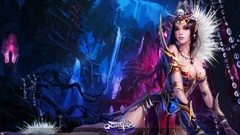 Games woman armor artwork digital art cgi fantasy art long ears