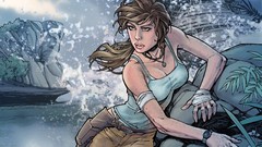 Games woman PC pc games brunettes tomb raider lara croft 