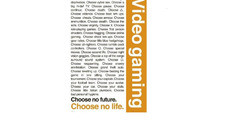 Gaming poster video again exact