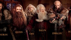 Gandalf dwarfs nori The Hobbit Balin dori Bilbo Baggins Ian 