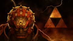 Ganondorf triforce the legend