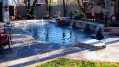 Garden architecture swimming pools