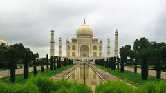 Garden India Taj Mahal