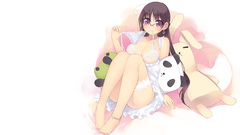 Garters lingerie boobs panties