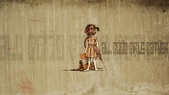 Gas mask girl Future