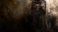 Gas masks artwork