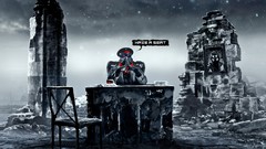 Gas masks illustrations romantically apocalyptic fantasy art 