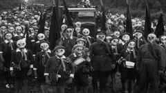 Gas masks monochrome