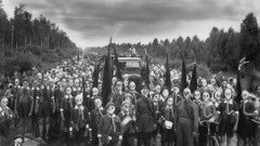 Gas masks monochrome