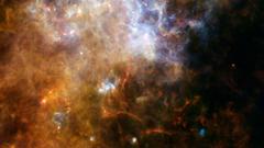 Gas outer space Stars