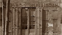 Gas vintage monochrome USA historic