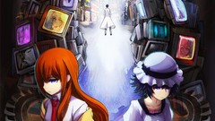 Gate Anime anime girls makise kurisu steins gate shiina mayuri
