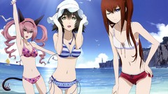 Gate anime girls nekomimi animal ears makise kurisu steins gate 