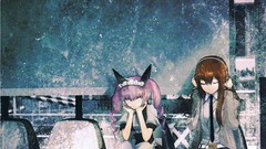 Gate Anime huke makise kurisu steins gate artwork Akiha Rumiho