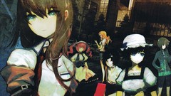 Gate Anime huke makise kurisu steins gate shiina mayuri artwork 