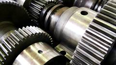 Gears metal abstract