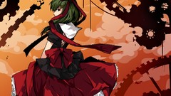 Gears Ribbons touhou kagiyama hina looking back