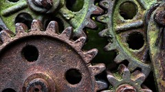 Gears rusted
