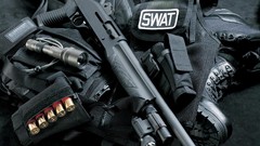 Gears SWAT equipment Rifles shotguns