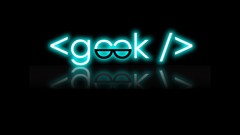 Geek font digital art