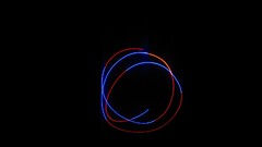 Geometry led light painting