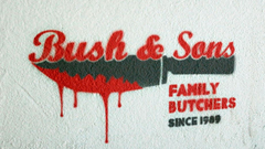 George bush butcher