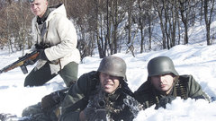 German troops reenactors waffen