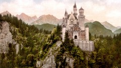 Germany bavaria architecture Neuschwanstein Castle