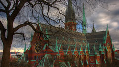 Germany churches Gothenburg HDR