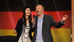 Germany Flags singers lena meyer-landrut Stefan Raab stefan