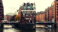 Germany hamburg Europa elbe speicherstadt