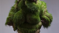 Germination day eight abstract