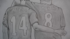 Gerrard liverpool fc Xabi Alonso