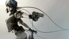 Ghost in the Shell anime girls Kusanagi Motoko